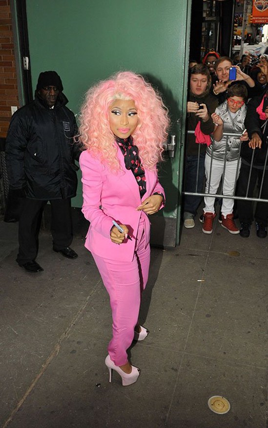 Ники Минаж сказала "Доброе утро, Америка"