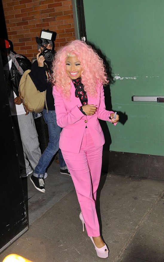 Ники Минаж сказала "Доброе утро, Америка"