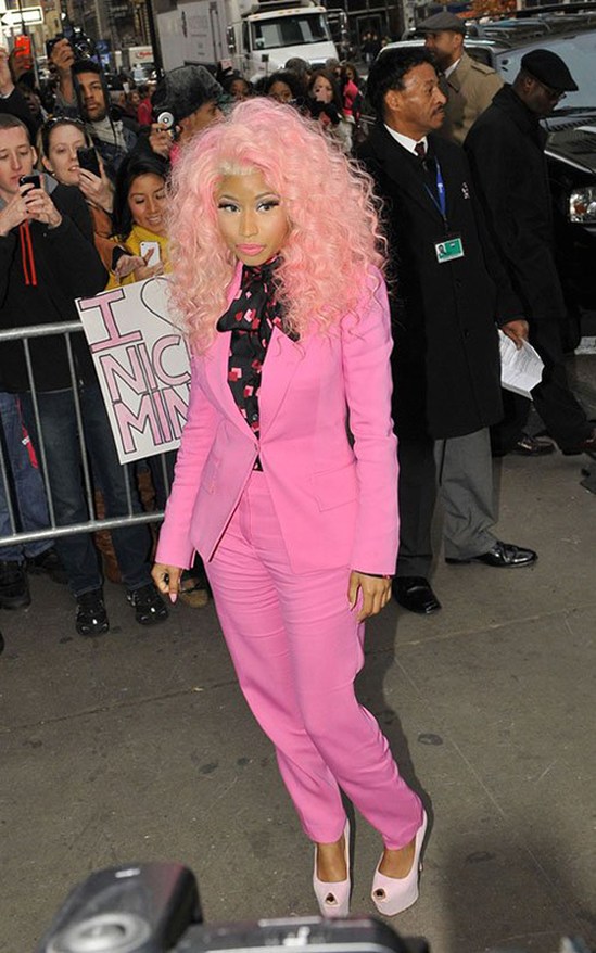 Ники Минаж сказала "Доброе утро, Америка"