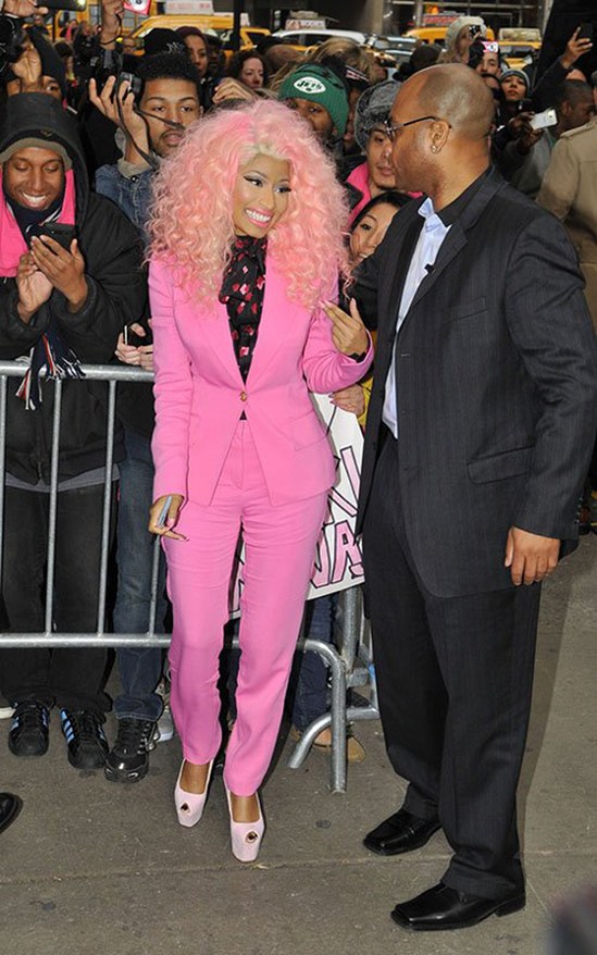 Ники Минаж сказала "Доброе утро, Америка"