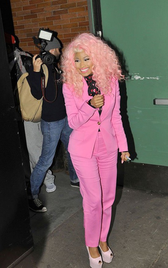 Ники Минаж сказала "Доброе утро, Америка"