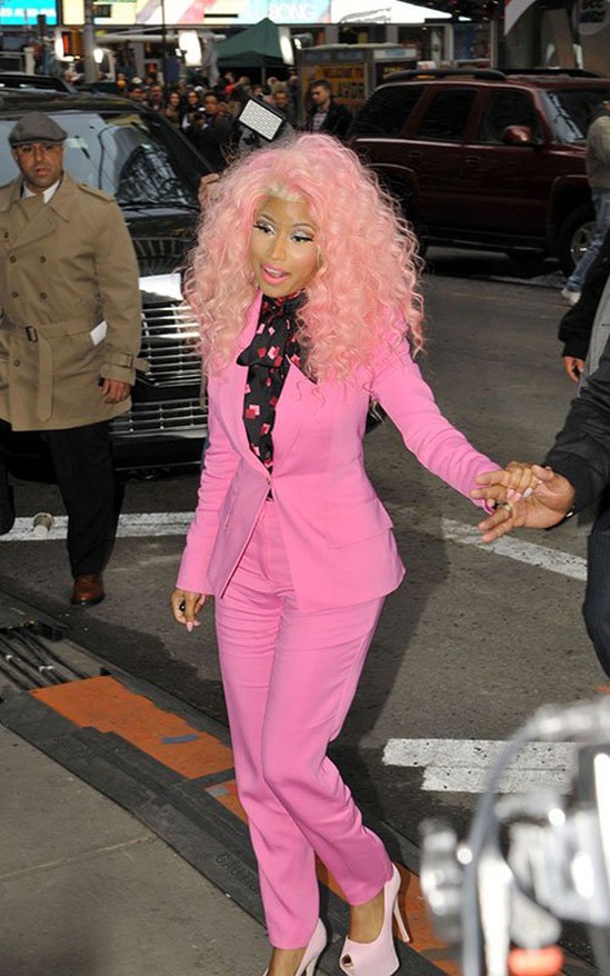 Ники Минаж сказала "Доброе утро, Америка"