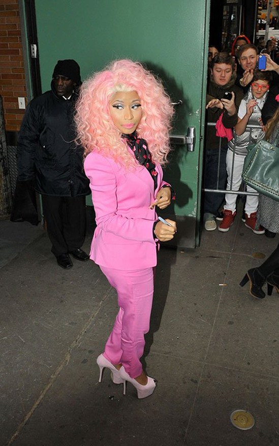 Ники Минаж сказала "Доброе утро, Америка"