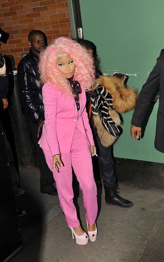 Ники Минаж сказала "Доброе утро, Америка"