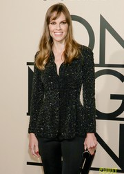 Леонардо Ди Каприо и Хилари Суонк на вечере Giorgio Armani