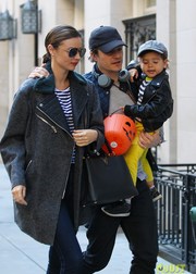 Миранда Керр и Орландо Блум вместе отметили Хэллоуин