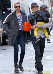 Миранда Керр и Орландо Блум вместе отметили Хэллоуин