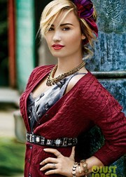 Фото Деми Ловато в новом выпуске Teen Vogue за ноябрь