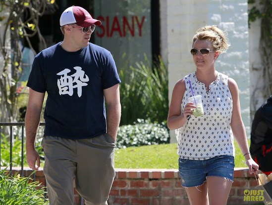 Бритни Спирс и ее новый парень Дэвид сыграли в гольф