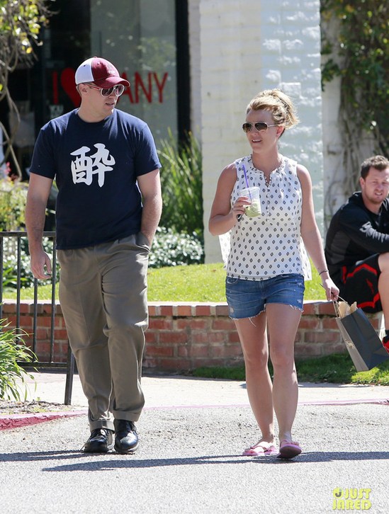 Бритни Спирс и ее новый парень Дэвид сыграли в гольф