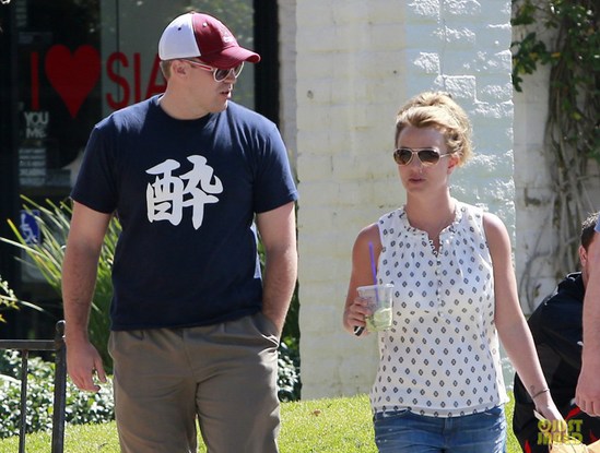 Бритни Спирс и ее новый парень Дэвид сыграли в гольф