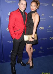 Дженифер Лопес и Каспер Смарт на открытии ресторана в Вегасе