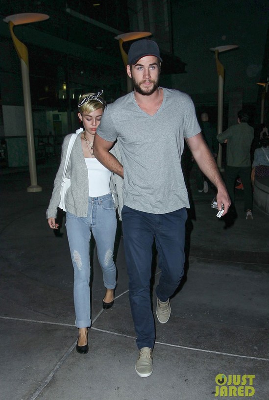 Майли Сайрус и Лиам Хемсворт: Первые совместные фото