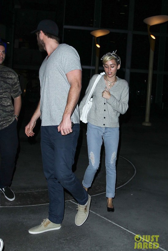 Майли Сайрус и Лиам Хемсворт: Первые совместные фото