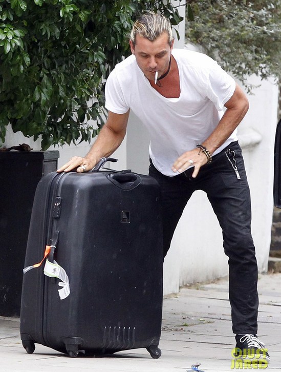 Гвен Стефани с мужем и детьми побывала в Лондоне