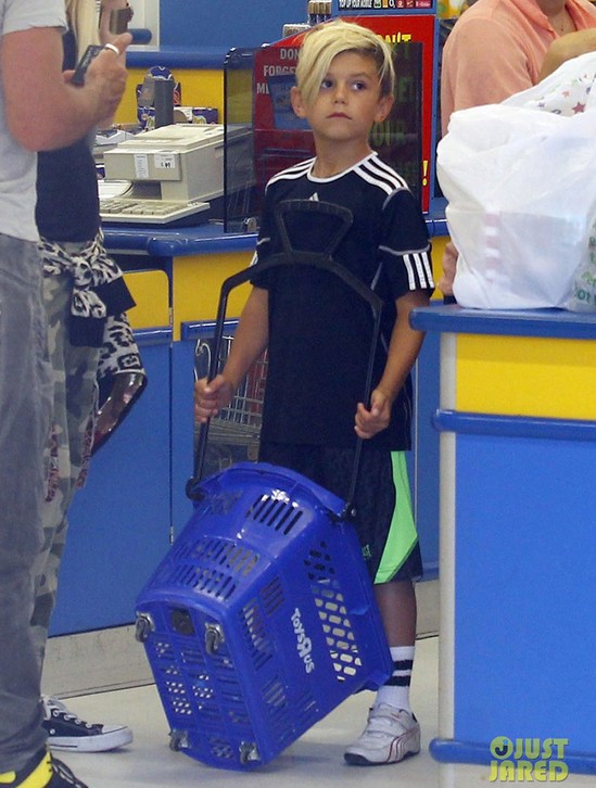 Гвен Стефани с мужем и детьми побывала в Лондоне