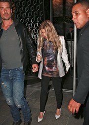 Ферджи впервые вышла в свет спустя всего месяц после родов