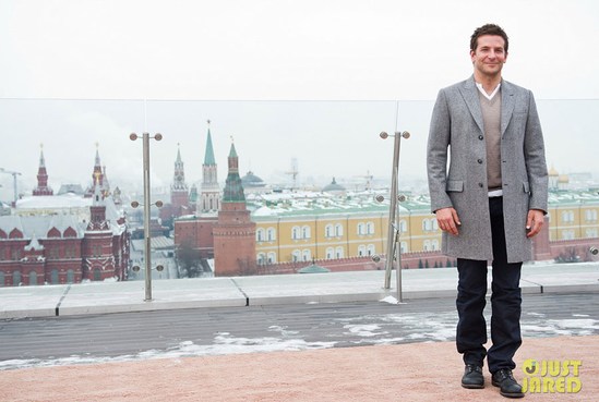 Брэдли Купер представил "Аферу по-американски" в Москве