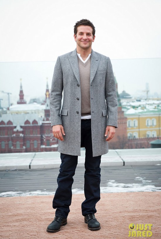 Брэдли Купер представил "Аферу по-американски" в Москве