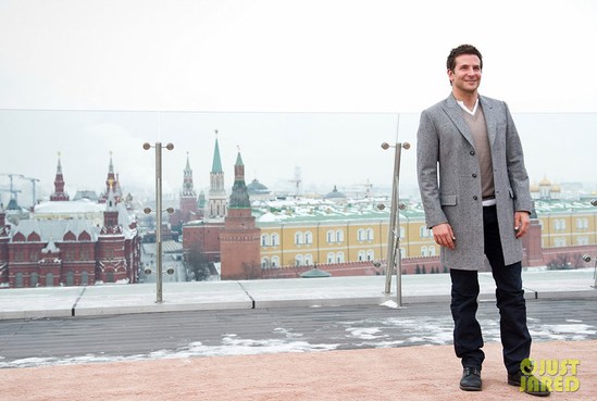 Брэдли Купер представил "Аферу по-американски" в Москве