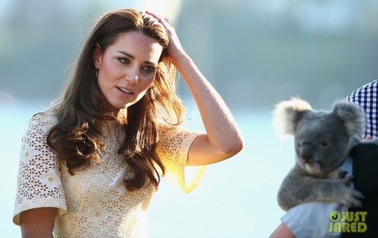 Кейт Миддлтон и Уильям с сыном на Пасху посетили зоопарк