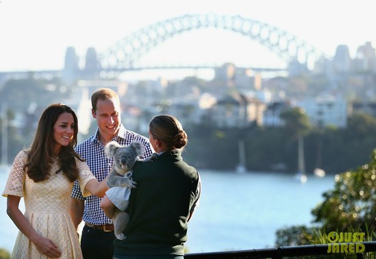 Кейт Миддлтон и Уильям с сыном на Пасху посетили зоопарк