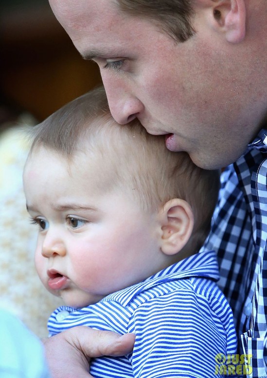 Кейт Миддлтон и Уильям с сыном на Пасху посетили зоопарк