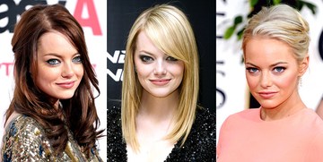 Коллекция причесок Эммы Стоун