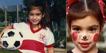 Фото Ким Кардашян в детстве: Как росла маленькая принцесса