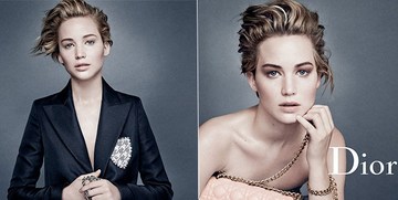 Новые фото Дженифер Лоуренс из рекламной кампании Dior