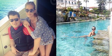 Кристина Асмус и Гарик Харламов отдыхают в Монако