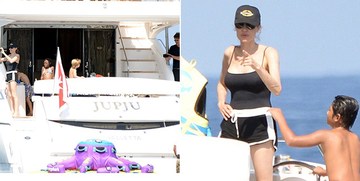 Молодожены Джоли и Питт отдыхают с детьми на Мальте