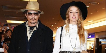 Мы пара: Джонни Депп и Амбер Херд оделись в одном стиле