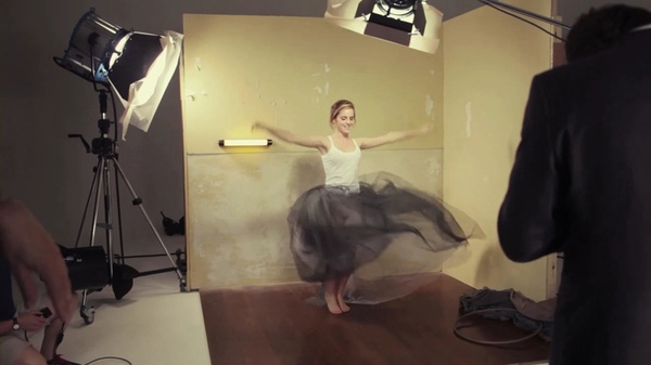 Фото со съемок Эммы Уотсон для журнала Glamour UK за октябрь 2012