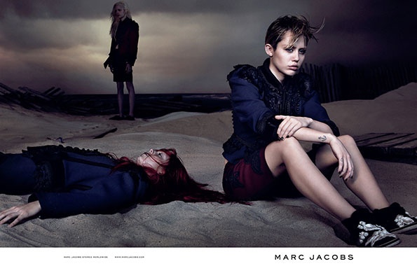 Майли Сайрус в рекламе весенней коллекции Marc Jacobs